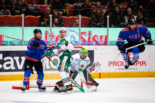 Brynäs Greg Scott, Anton Rödin och Rögles Ryan McKiernan