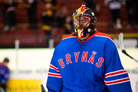 Brynäs målvakt Kristers Gudlevskis