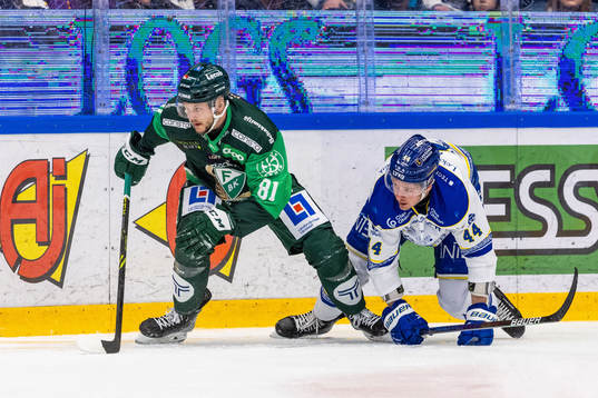 Färjestads Theodor Lennström och Leksands Carter Ashton