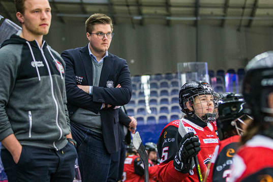 Malmö Redhawks assisterande tränare Carl Olofsson