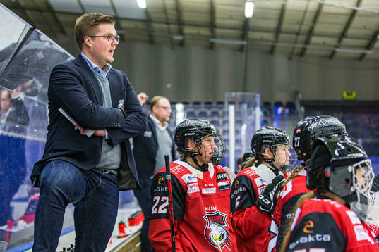 Malmö Redhawks assisterande tränare Carl Olofsson