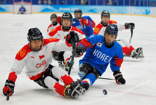 A handout photo made available by the Olympic Information