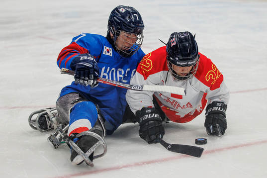 A handout photo made available by the Olympic Information