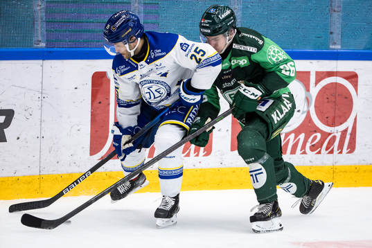 Leksands Carter Camper och Färjestads Joel Nyström