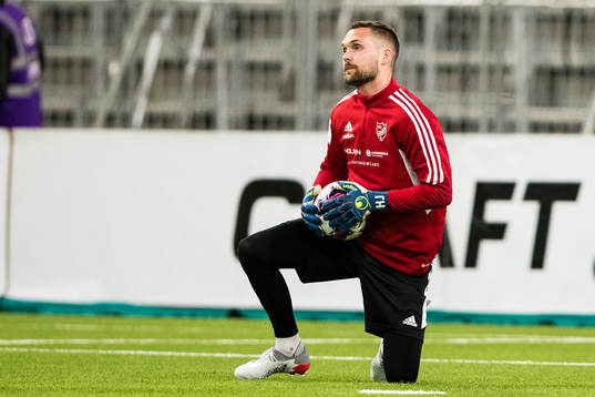 IFK Norrköpings målvakt Oscar Jansson
