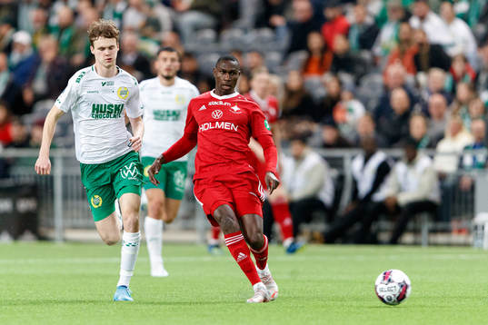 Hammarbys Williot Swedberg och IFK Norrköpings Godswill