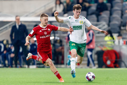 IFK Norrköpings Jacob Ortmark och Hammarbys Williot
