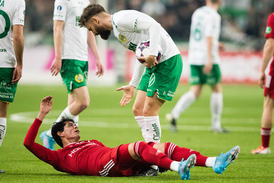 IFK Norrköpings Jean Carlos De Brito och Hammarbys Simon