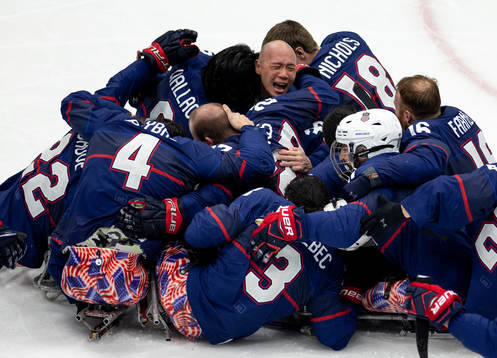 A handout photo made available by the Olympic Information