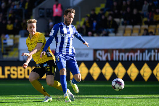 Elfsborgs Jeppe Møldrup Okkels och IFK Göteborgs Emil