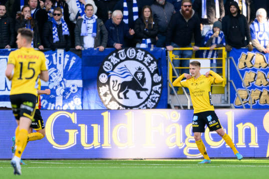 Elfsborgs Jacob Ondrejka jublar