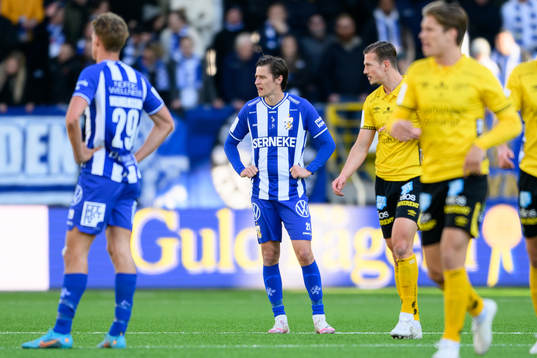 IFK Göteborgs Simon Thern deppar