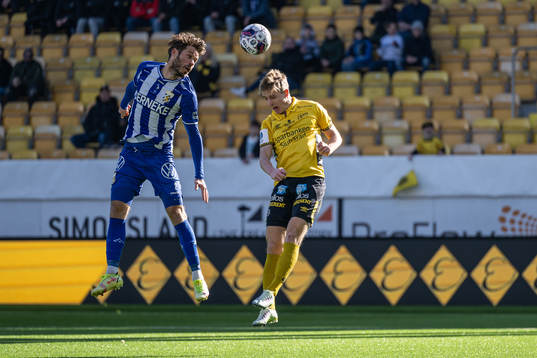 IFK Göteborgs Emil Salomonsson och Elfsborgs Jeppe