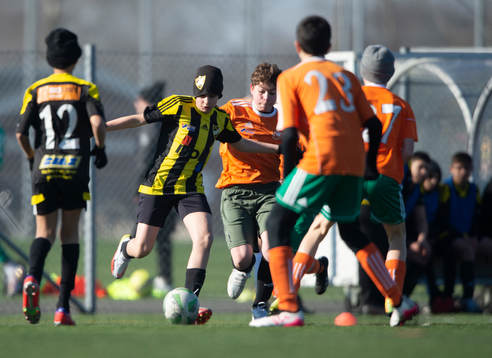 IFK Hässleholms Umran Filiz  i matchen för U13 mellan IFK