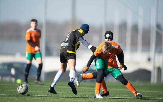 i matchen för U13 mellan IFK Hässleholm och Wä IF i