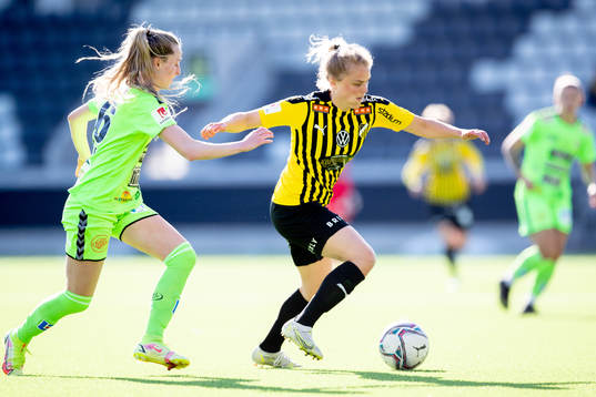 Kristianstads Gabrielle Carle och Häckens Agla Maria