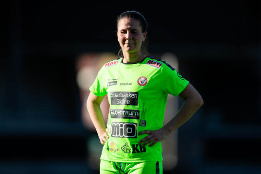Kristianstads Josefin Harrysson deppar