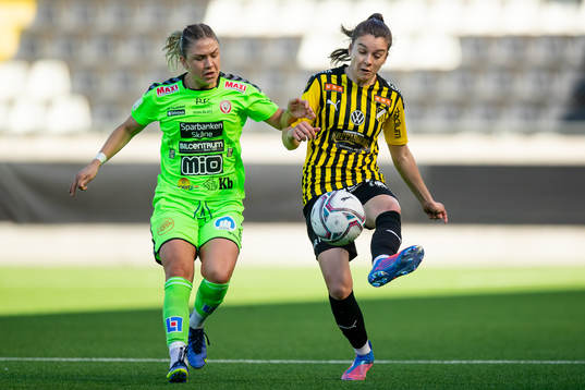 Kristianstads Delaney Baie Pridham och Häckens Anna Julia