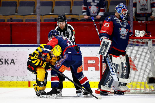 Linköpings Jesper Pettersson och Skellefteås Linus