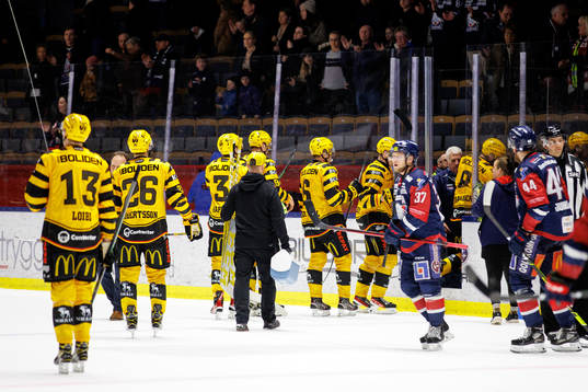Skellefteås spelare deppar