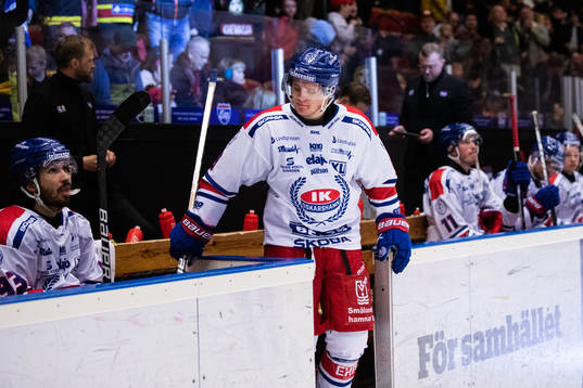 Oskarshamns Hampus Plato deppar