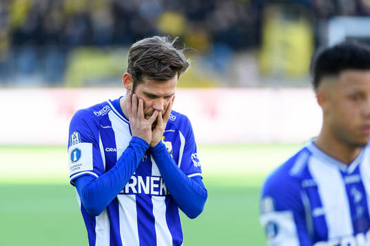 IFK Göteborgs Emil Salomonsson deppar
