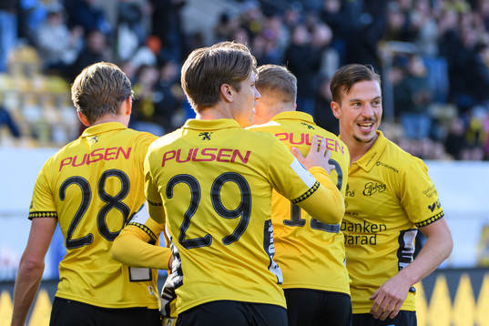 Elfsborgs spelare jublar