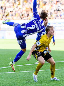 IFK Göteborgs Emil Salomonsson och Elfsborgs Jeppe