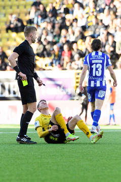 Elfsborgs Alexander Bernhardsson har ont