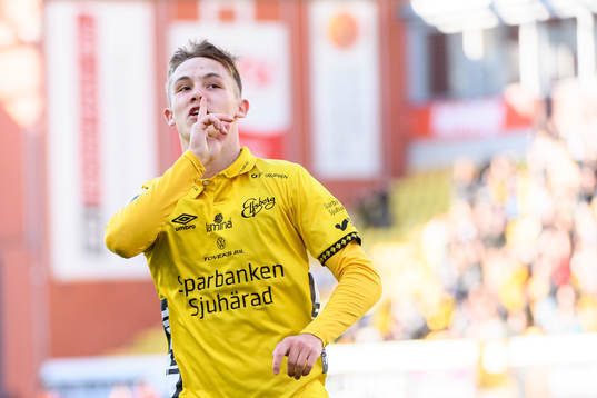 Elfsborgs Jacob Ondrejka jublar