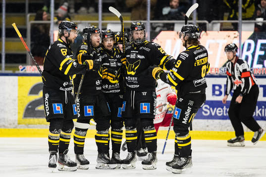 Västerås Lukas Zetterberg jublar