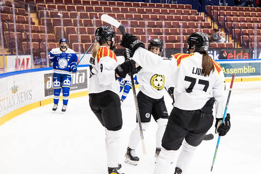 Brynäs Josefin Bouveng jubel
