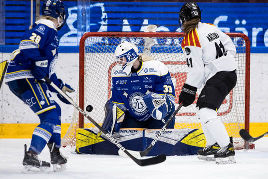 Leksands målvakt Amanda Johansson