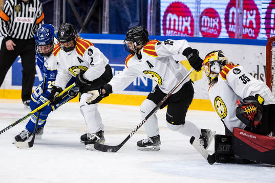 Leksands Paige Lindsey Agnew och  Brynäs Maja Nylén