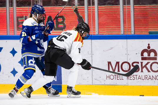Leksands Tereza Vanisova och  Brynäs Lara Stalder