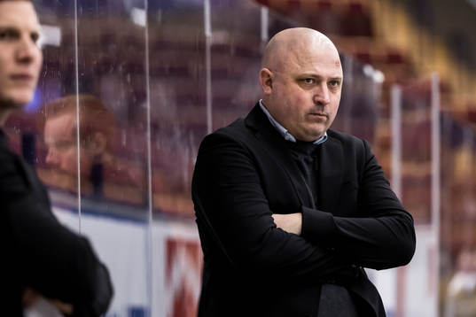 Brynäs tränare Henrik Glaas