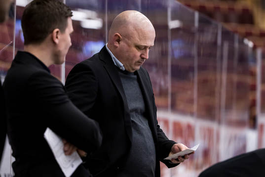 Brynäs tränare Henrik Glaas