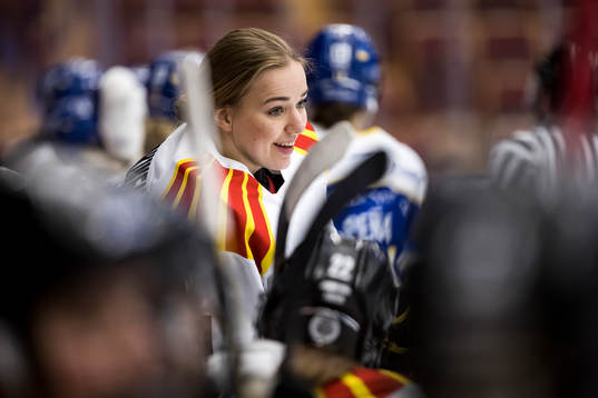 Brynäs målvakt Evelina Mäkinen