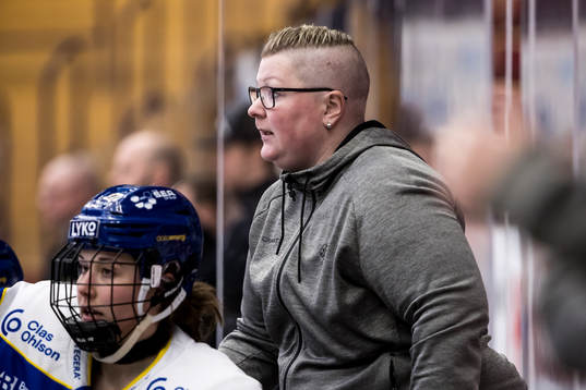 Leksands assisterande tränare Kristina Lundberg
