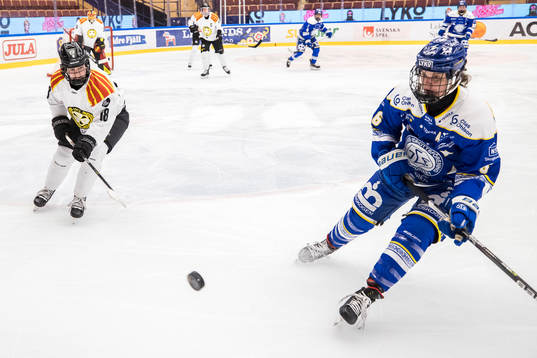 Brynäs Emma Murén och Leksands Gracen Hirschey