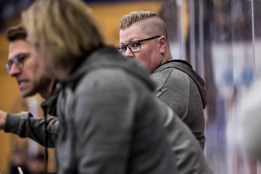 Leksands assisterande tränare Kristina Lundberg