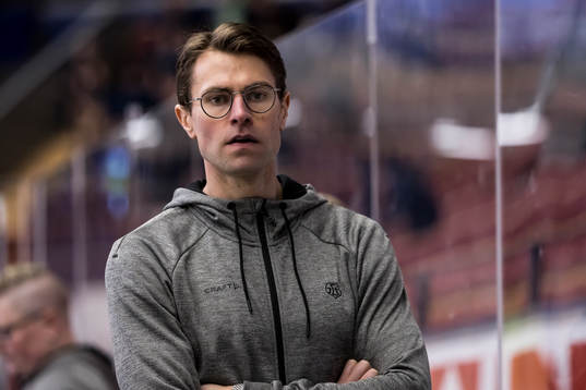 Leksands tränare Alexander Bröms