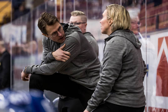 Leksands tränare Alexander Bröms