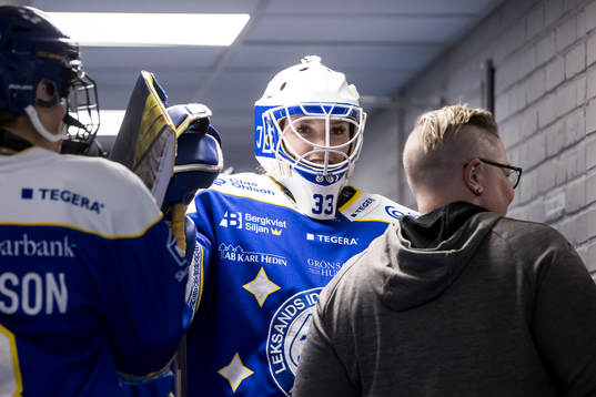 Leksands målvakt Amanda Johansson