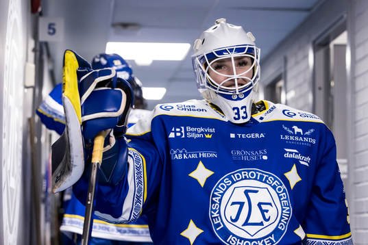 Leksands målvakt Amanda Johansson