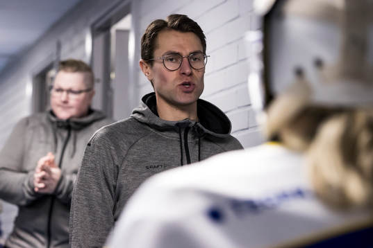 Leksands tränare Alexander Bröms