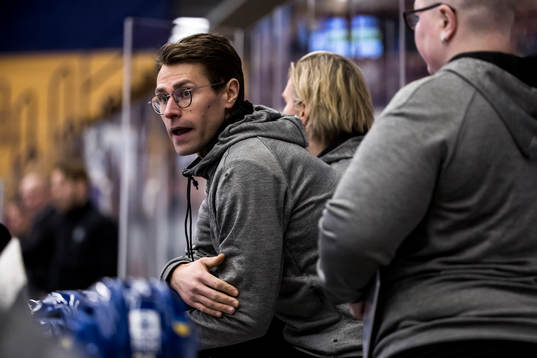 Leksands tränare Alexander Bröms