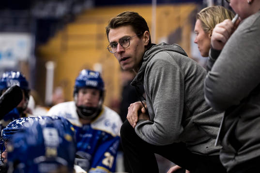 Leksands tränare Alexander Bröms