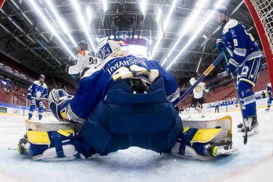 Leksands målvakt Amanda Johansson