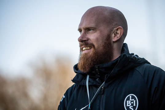 Landskronas tränare Max Mölder
